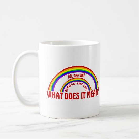 DUBBELE RAINBOW - WAT BETEKENT HET? KOFFIEMOK (Links)
