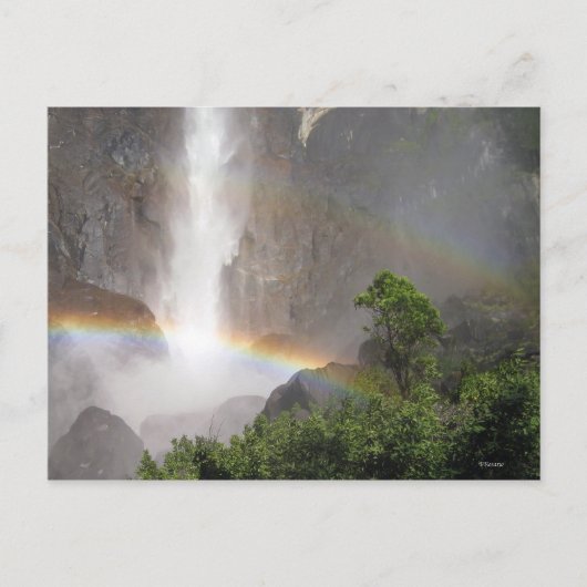 Dubbele regenbogen briefkaart (Voorkant)