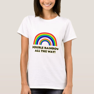 Dubbele regenboog. ALLES WAT! T-shirt