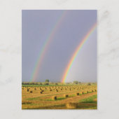 Dubbele regenboog briefkaart (Voorkant)