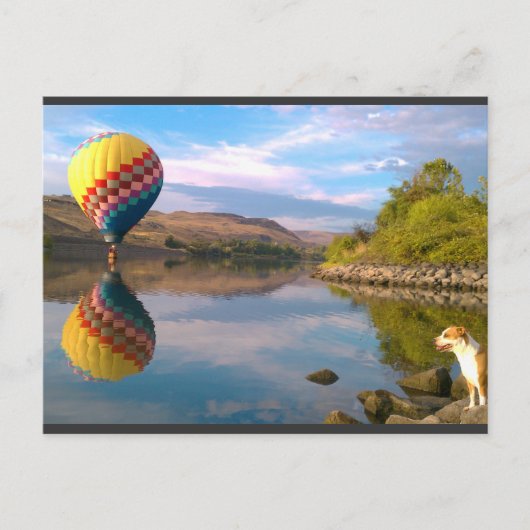 Dubbele regenboog briefkaart (Voorkant)