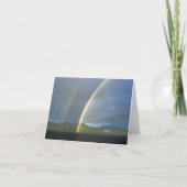 Dubbele Regenboog Kaart (Voorkant)