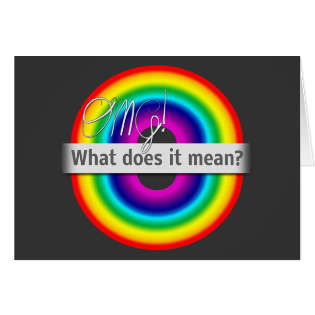 Dubbele regenboog: OMG! Wat betekent het? (Voorkant Horizontaal)