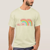 Dubbele regenboog op T-shirt (Voorkant)