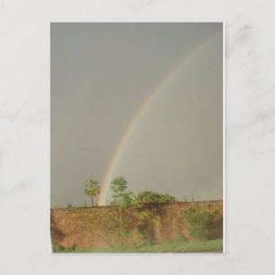 Dubbele regenboog, Oranje district, CA Briefkaart