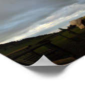 Dubbele regenboog poster (Hoek)