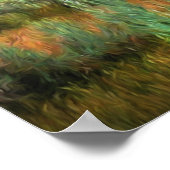 Dubbele regenboog poster (Hoek)