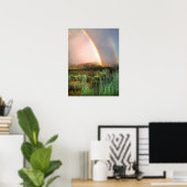 Dubbele regenboog poster (Thuiskantoor)