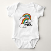 Dubbele regenboog romper (Voorkant)