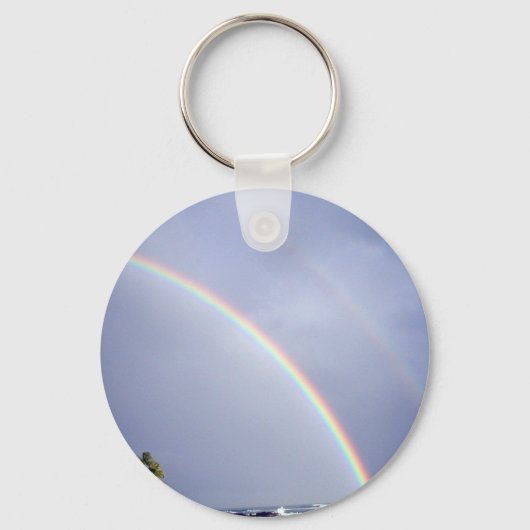 Dubbele regenboog sleutelhanger (Voorkant)