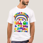 Dubbele regenboog T-Shirt (Voorkant)