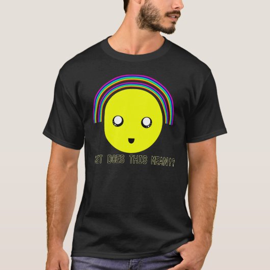 Dubbele regenboog T Shirt (Voorkant)