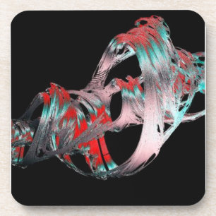 Dubbele regenboog Vortex Cork Onderzetter Set