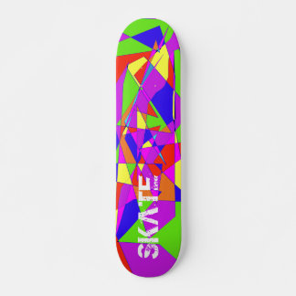 Dubbele regenboogskateboard skateboard