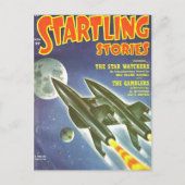 Dubbele Rocket Briefkaart (Voorkant)