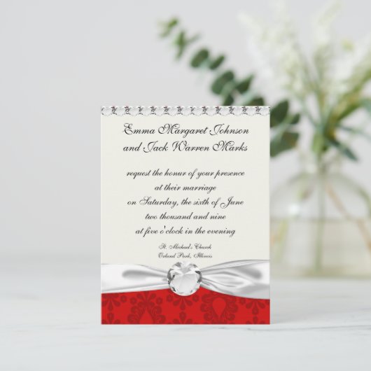 dubbele rode demper kaart (Staand voorkant)