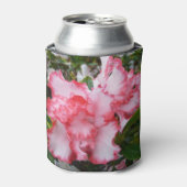 Dubbele rode en witte Azaleas Spring Floral Blikjeskoeler (Blikje Voorkant)