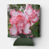 Dubbele rode en witte Azaleas Spring Floral Blikjeskoeler (Achterkant)