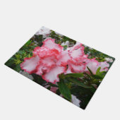 Dubbele rode en witte Azaleas Spring Floral Deurmat (Schuin)