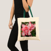 Dubbele rode en witte Azaleas Spring Floral Tote Bag (Voorkant (product))