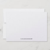 Dubbele Roze Save the Date Aankondigingen (Achterkant)