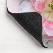 Dubbele roze schoonheid muismat (Hoek)