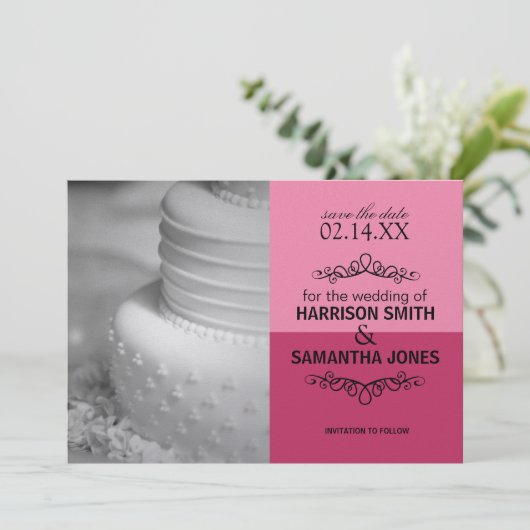 Dubbele roze sparen de Mededelingen van de Bedradi Kaart (Staand voorkant)