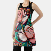 Dubbele Rozen: een gepatenteerde Floral Arrangemen Schort (Insitu)