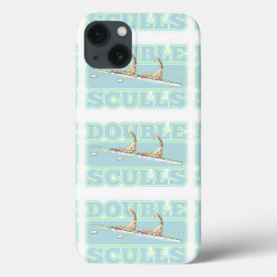 Dubbele schedels roeien Case-Mate iPhone case