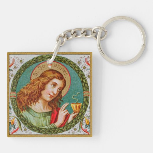 Dubbele sint-janskruid (JMAS 06) Sleutelhanger (Achterkant)