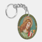 Dubbele sint-janskruid (JMAS 06) Sleutelhanger (Voorkant Links)