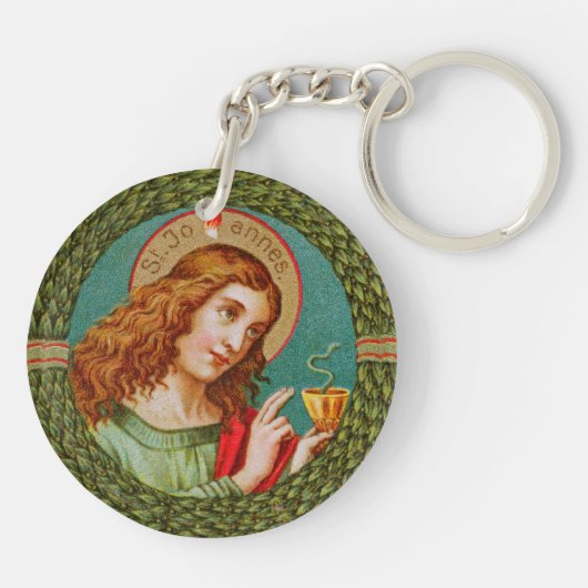 Dubbele sint-janskruid (JMAS 06) Sleutelhanger (Achterkant)