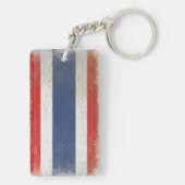 Dubbele Sleutelhanger met noodlijdende Thailand Fl (achterkant)