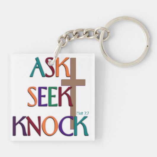 Dubbele Sleutelhanger St. Michael Prayer (Achterkant)