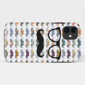 dubbele snor Case-Mate iPhone case (Achterkant (horizontaal))