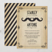 Dubbele snufjes houden van papier kaart (Voorkant / Achterkant)