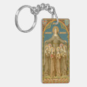 Dubbele sonde van Assisi en Nuns (SAU 27) Sleutelhanger (Voorkant Links)