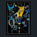 Dubbele spanning van Basil Kandinsky Poster<br><div class="desc">Digitale reproductie van een beroemd schilderij van Basil Kandinsky, olie op doek, 1938. Coole moderne kunst voor in huis of als cadeau. Basil Kandinsky (1866-1944) staat bekend als een van de eerste pioniers van de moderne abstracte kunst. Deze Russische kunstenaar gebruikte geometrie, abstracte kleuren en abstracte vormen in zijn kunstwerken....</div>