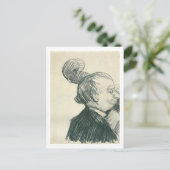 Dubbele speler (F1244cv) Van Gogh Fine Art Briefkaart (Staand voorkant)