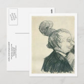 Dubbele speler (F1244cv) Van Gogh Fine Art Briefkaart (Voorkant / Achterkant)