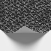 Dubbele Spiraal Keltisch Patroon Cadeaupapier (Hoek)