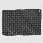 Dubbele Spiraal Keltisch Patroon Golfhanddoek (Horizontaal)