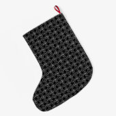 Dubbele Spiraal Keltisch Patroon Grote Kerstsok (Achterkant (Hangend))