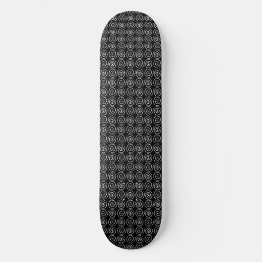 Dubbele Spiraal Keltisch Patroon Persoonlijk Skateboard (Voorkant)