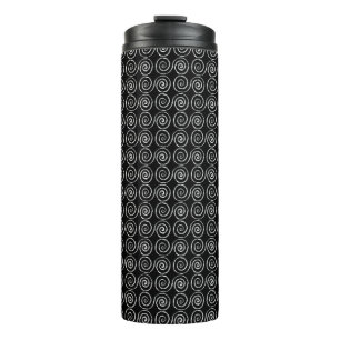 Dubbele Spiraal Keltisch Patroon Thermosbeker