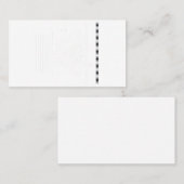 Dubbele spleet Experiment Natuurkunde Enthousiast  Visitekaartje (Voorkant / Achterkant)