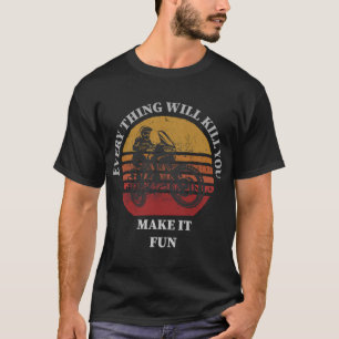 DUBBELE SPORT AVONTUUR FIETS ENDURO MOTORFIETS T-SHIRT