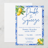 Dubbele Squeeze Uitnodiging (Voorkant / Achterkant)