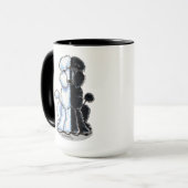 Dubbele standaarden mok (Voorkant links)