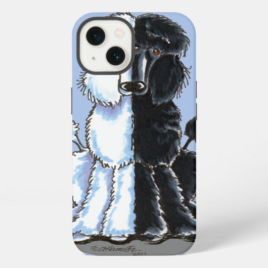 Dubbele standaardspecht iPhone hoesje (Achterkant)